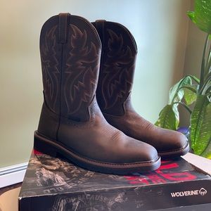 Mens Wolverine Cowboy Boots size 13